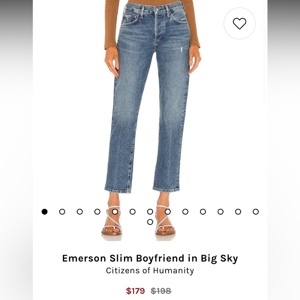 Citizens of Humanity Emerson jean size 26